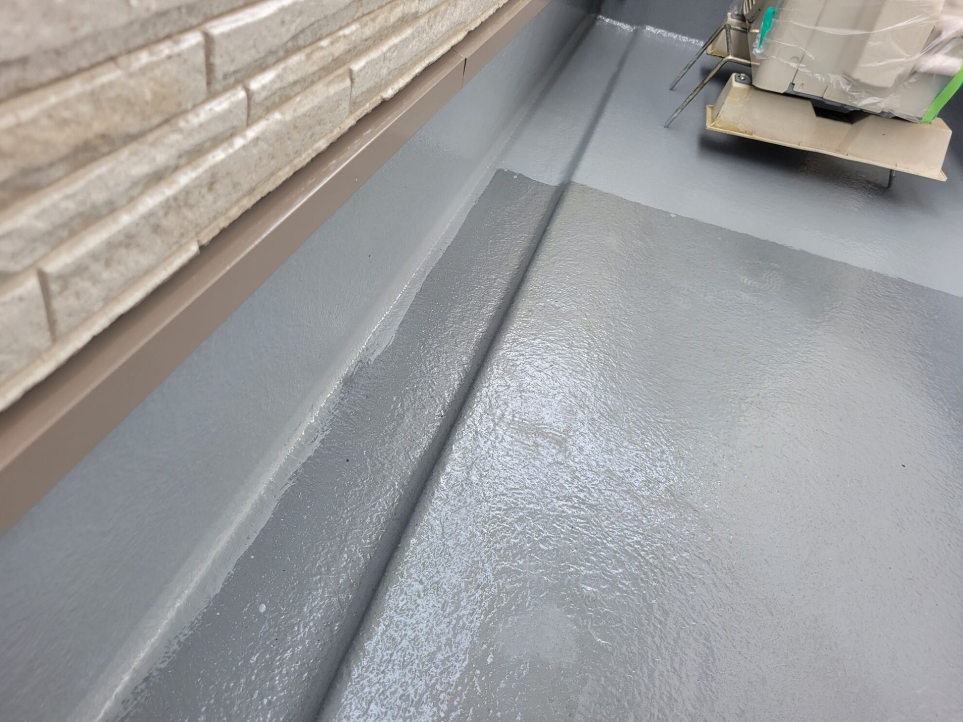 秦野市U様邸のトップコート塗装完了後。艶があり清潔感のある美しい仕上がり